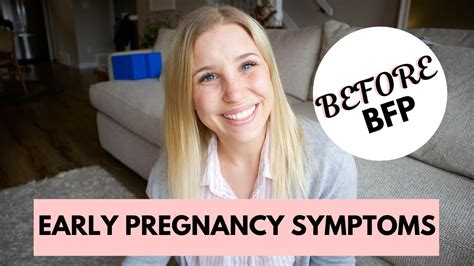 pregnancy symptoms before bfp.
